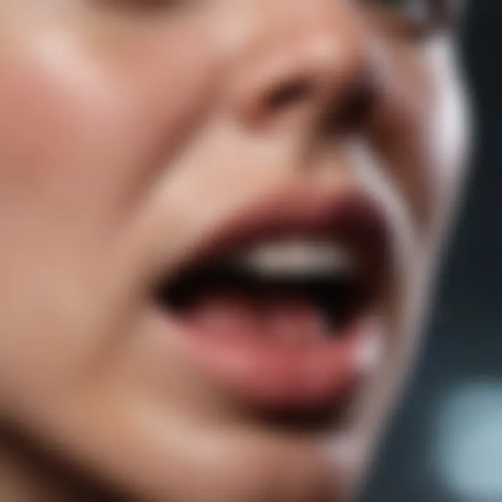 Visual representation of common cold sore triggers