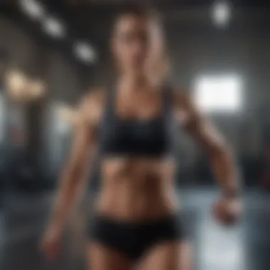 Effective Exercise Regimens Individual engaging in a high-intensity workout