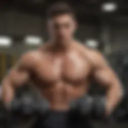 A dynamic workout session featuring core exercises