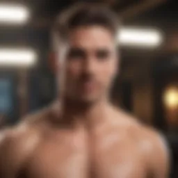 Targeted exercise routine for chest fat loss