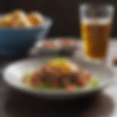 Dietary Options for Healthy Urination A balanced plate of foods beneficial for urinary health