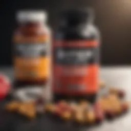 An array of sport multivitamins in various forms, highlighting diversity.