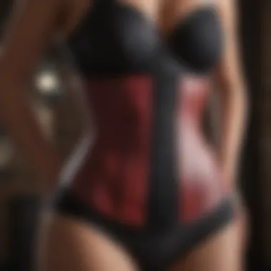 Waist Trainer Features Detailed view of waist trainer features and materials