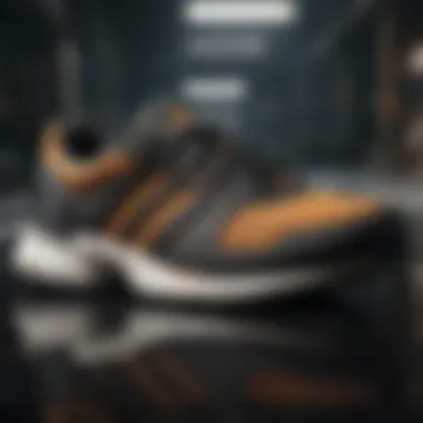 Sustainable materials used in adidas footwear production