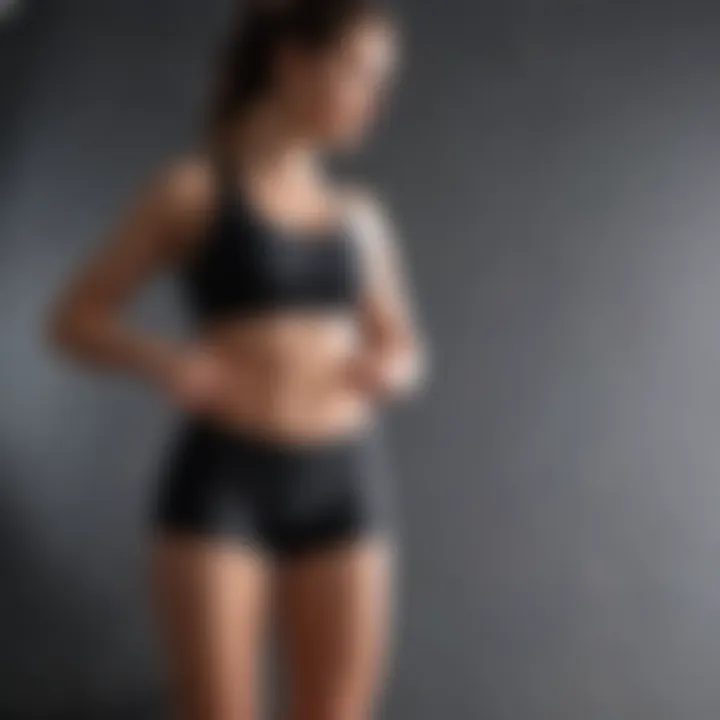 Different body types in activewear