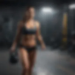Dynamic exercise routine showcasing various workout styles