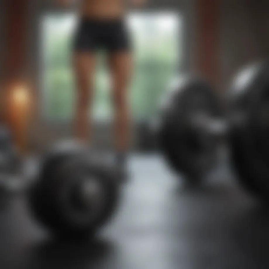 Dynamic weight training session