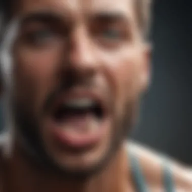 Physiological Origins of Halitosis Illustration depicting the physiological factors causing bad breath