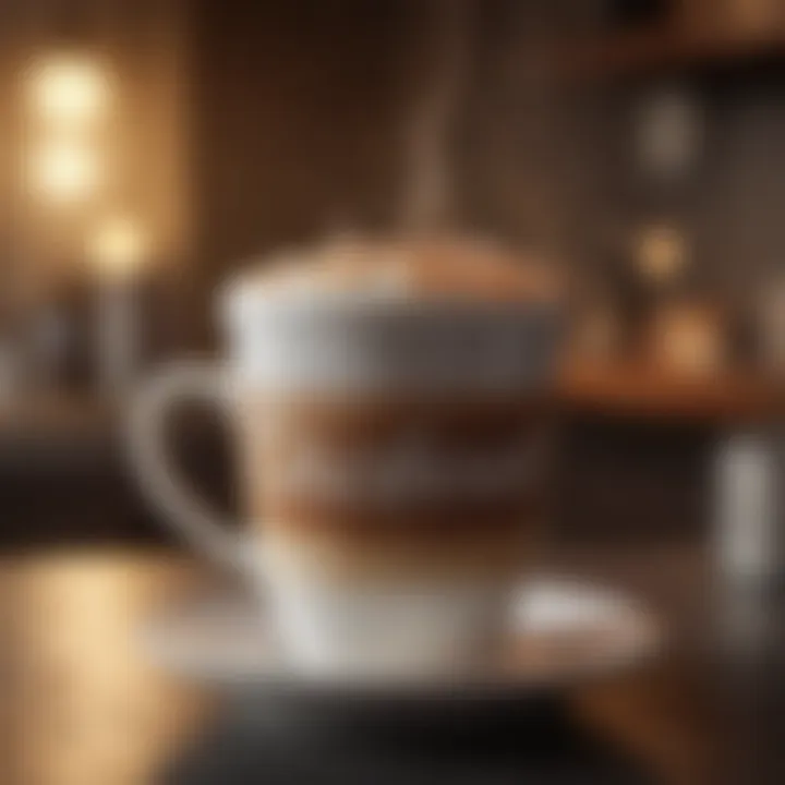 A close-up of a coffee cup symbolizing the search for energy