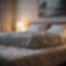 A tranquil bedroom environment promoting restful sleep