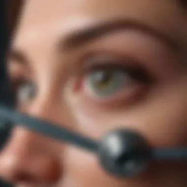 Detailed diagram of LASIK surgery procedure