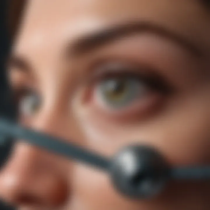 Detailed diagram of LASIK surgery procedure