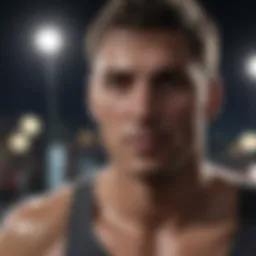 Person experiencing nighttime sweating