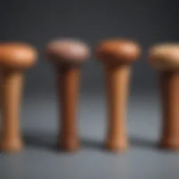 A detailed chart illustrating various stool sizes