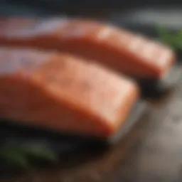 Nutritional breakdown of salmon