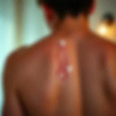 Skin Conditions Linked to Itching Diagram illustrating skin conditions linked to nighttime itching