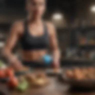 Graphics showing common dietary tracking inaccuracies
